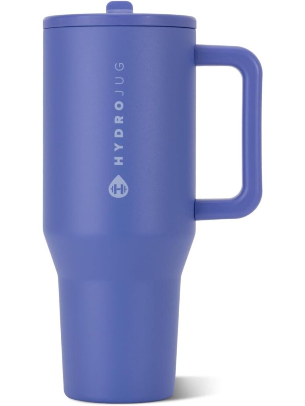 Insulated 40oz Tumbler with Handle & Straw - Perfect for Travel, Berry Color